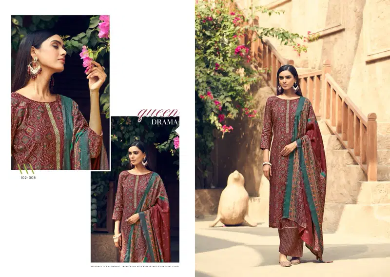 Siya Vol 7 By Nishant Modal Silk Printed Salwar Kameez Orders In India